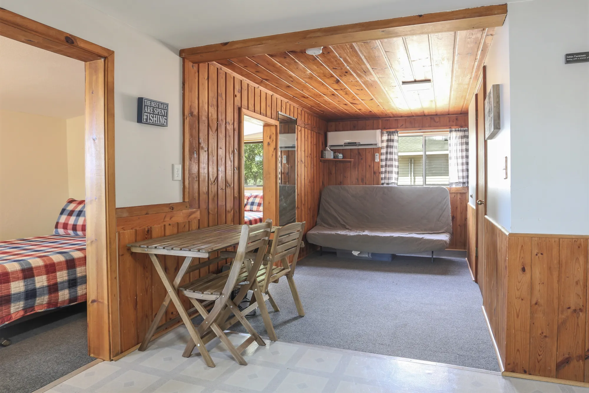 Cabin living room