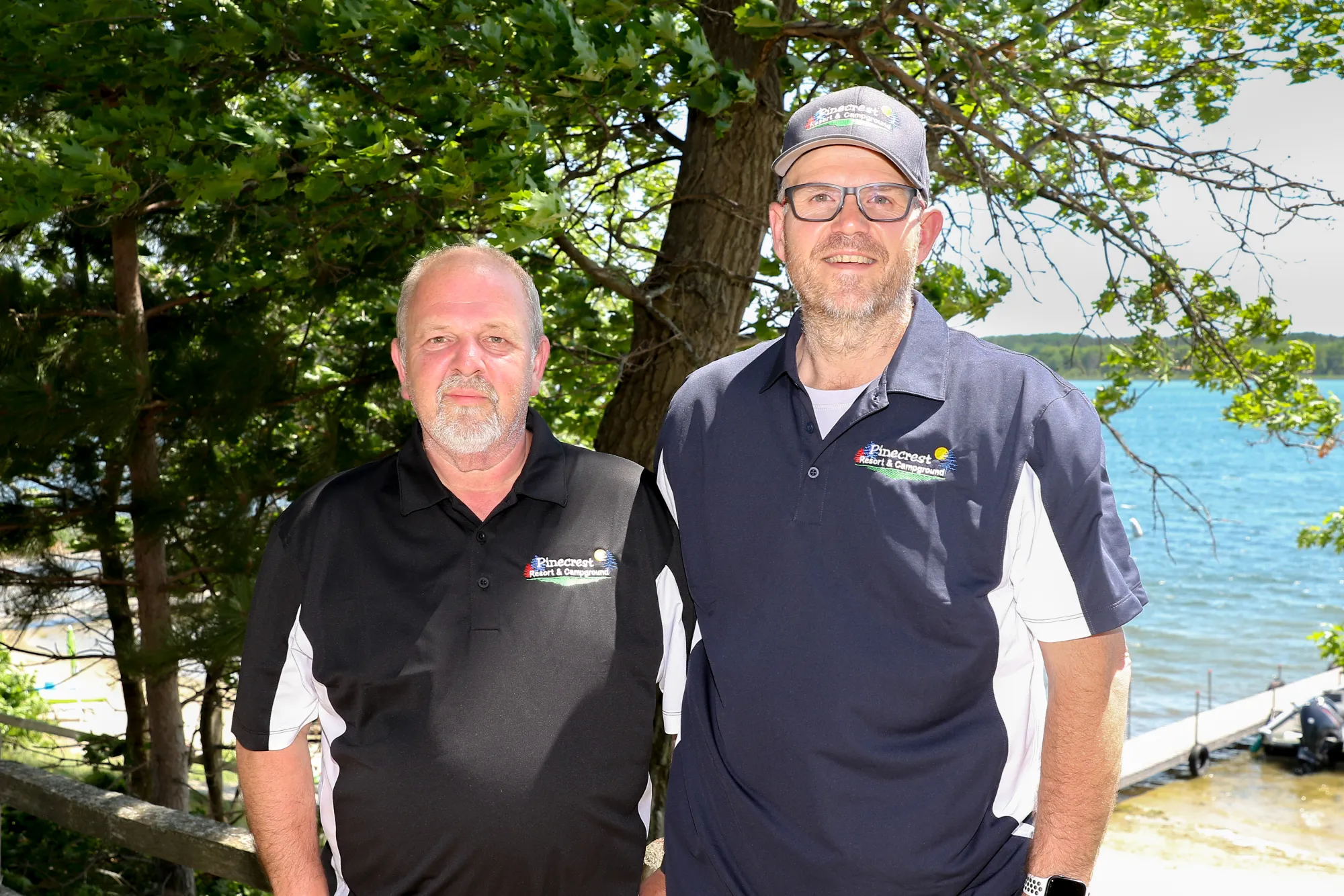 Family photo at Pinecrest Resort